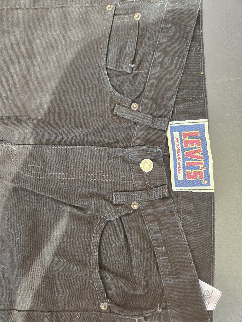 Levi's Men's Black Jeans - Classic Five-Pocket Style